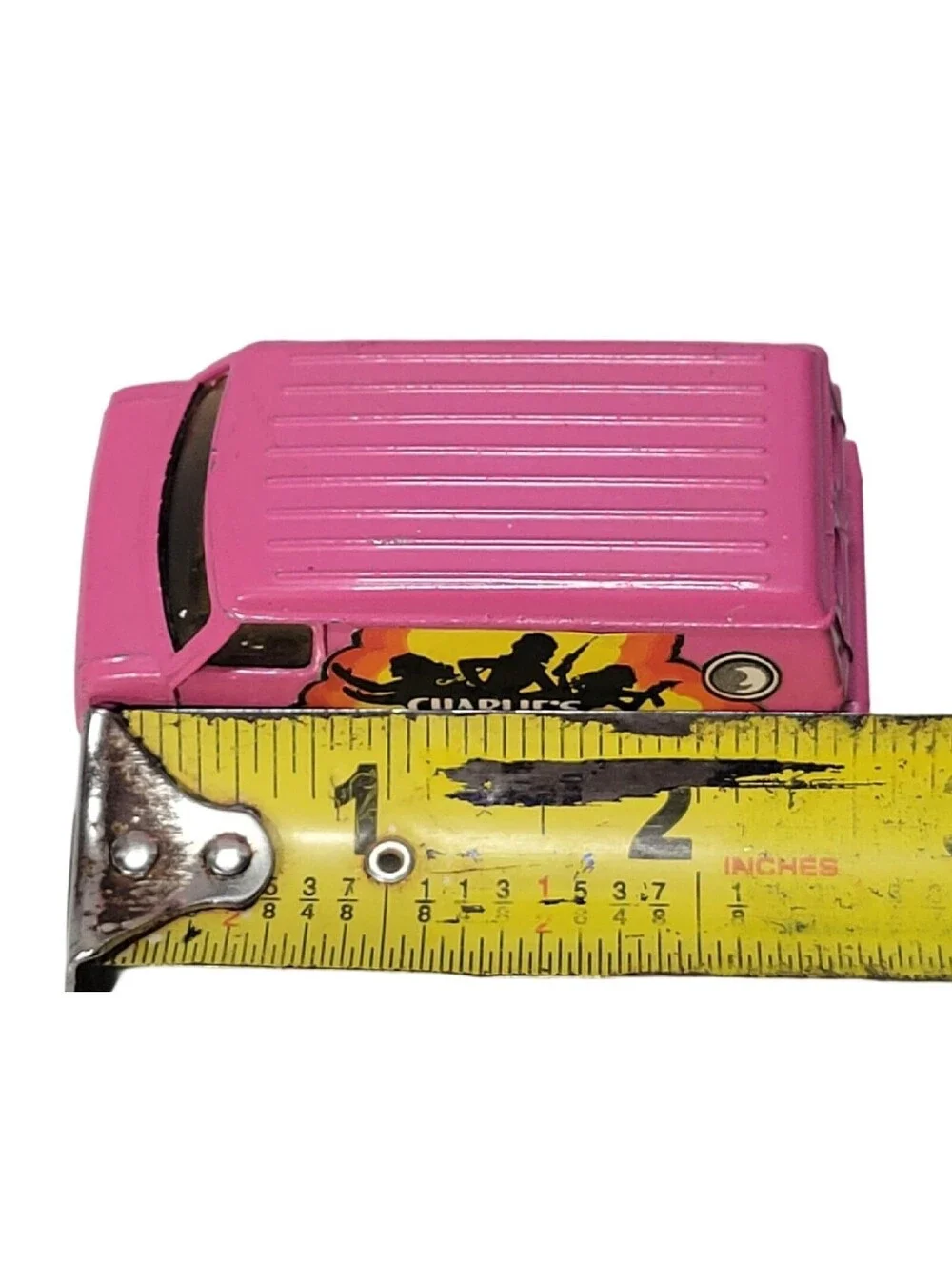 Vintage 1977 Charlies Angels Pink Van Die-Cast Chevy By Corgi Juniors